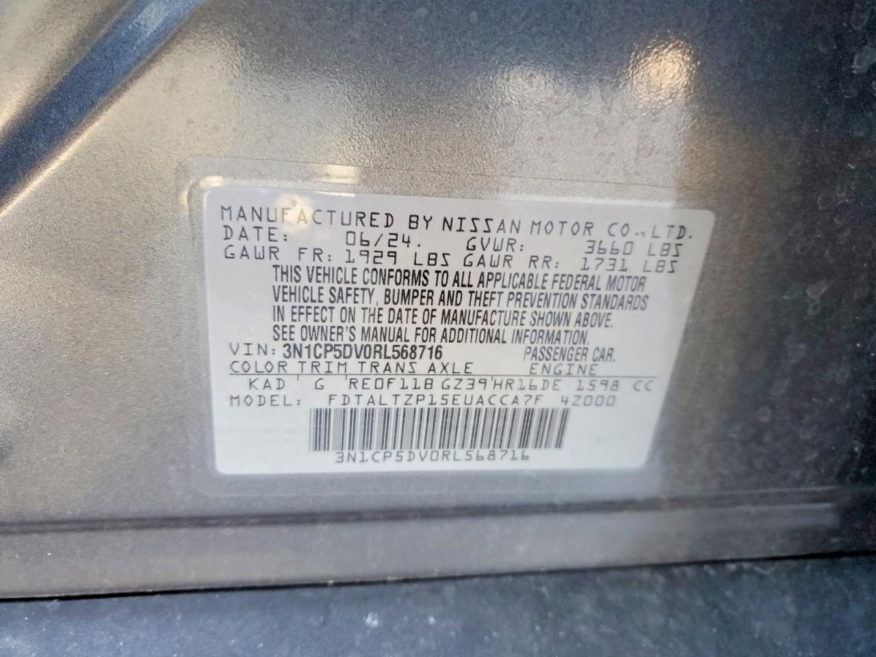 Nissan Kicks Sr