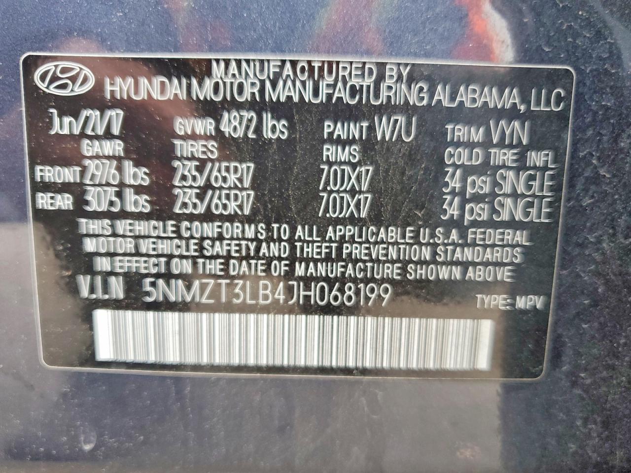 Hyundai SANTA FE 2.4l