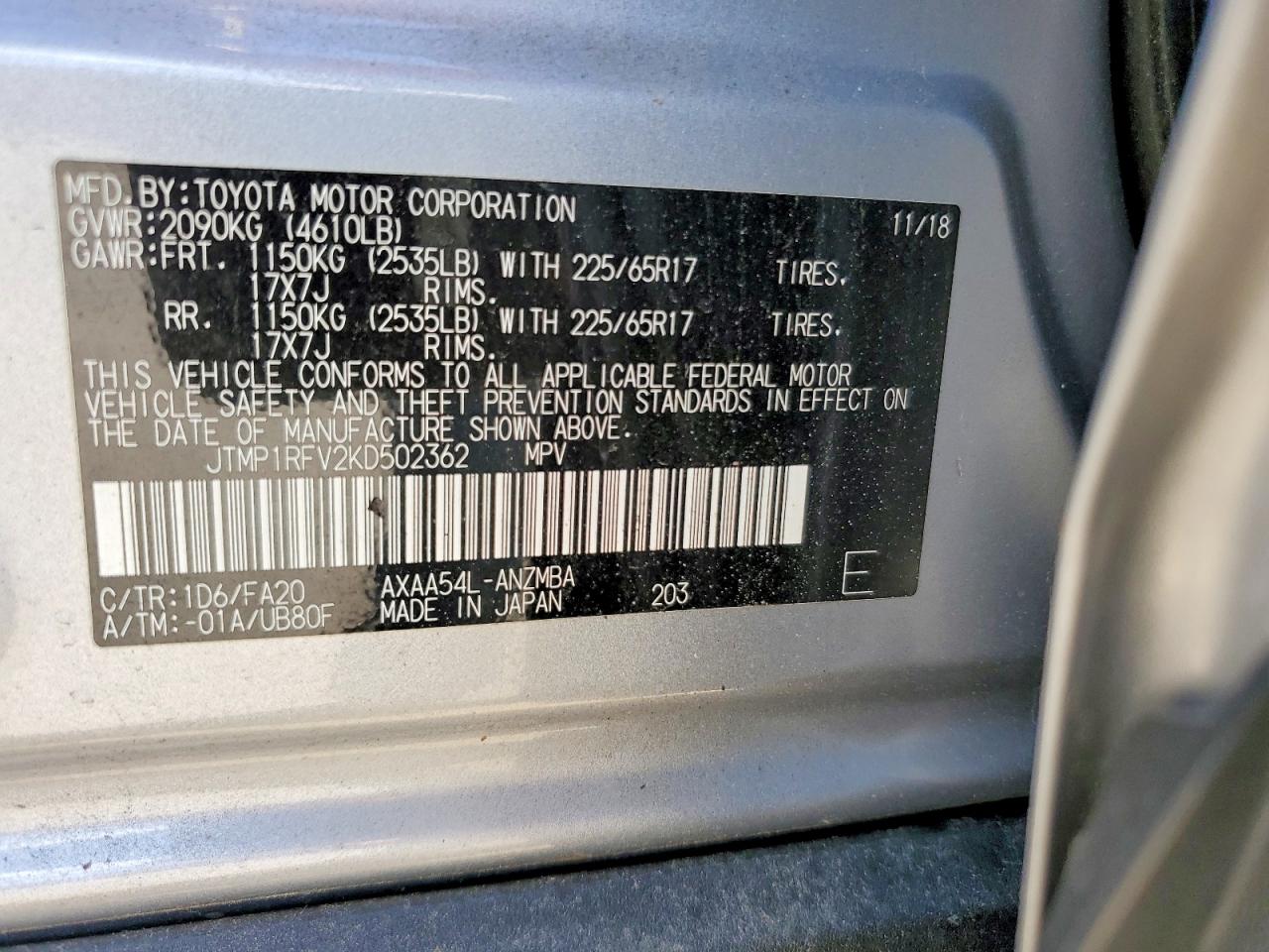Toyota RAV4 Xle