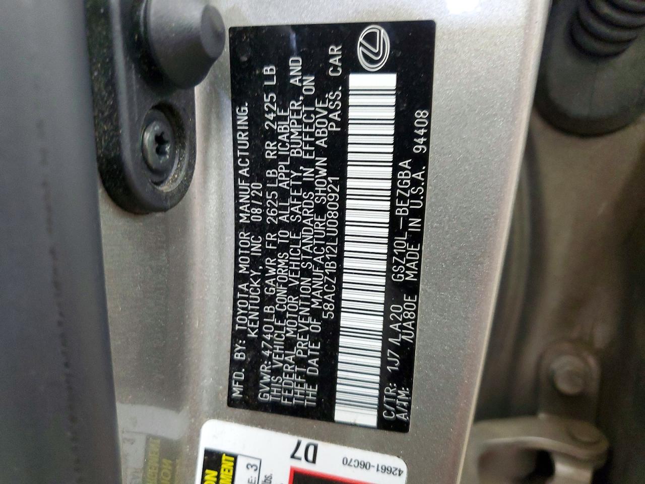 Lexus Es Base