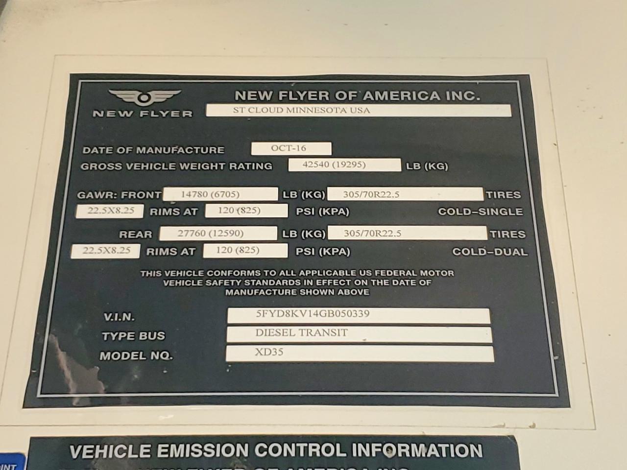 New Flyer Xcelsior