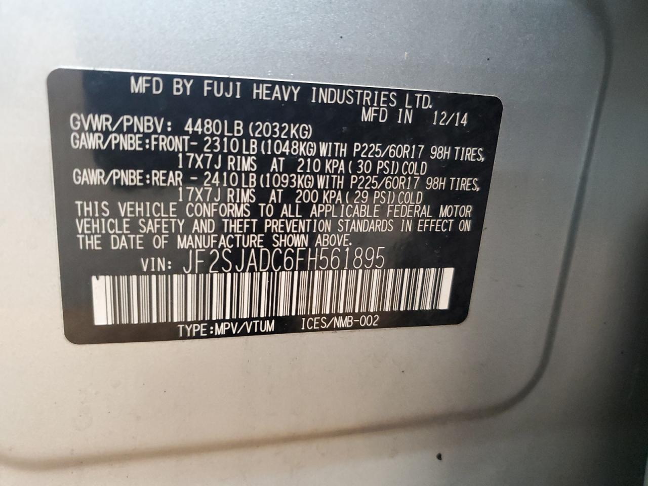 Subaru Forester 2.5i Premium
