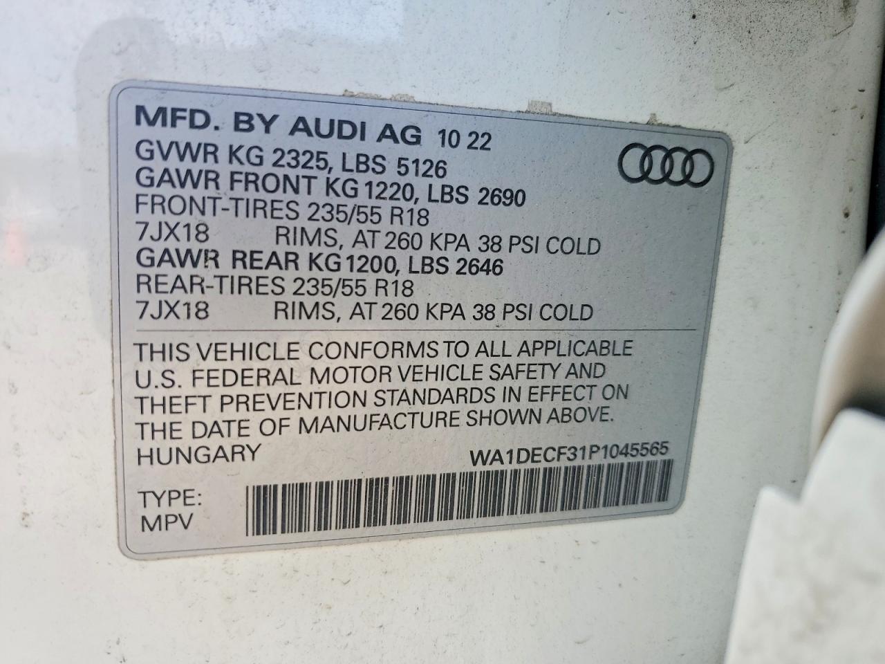Audi Q3 Premium S Line 45