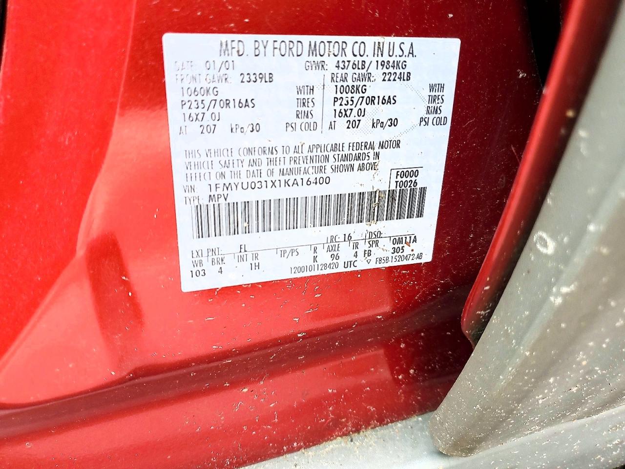 Ford Escape Xlt