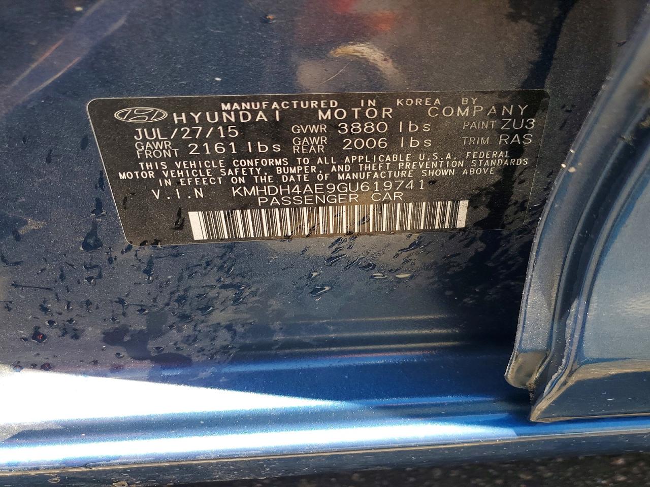 Hyundai ELANTRA Se