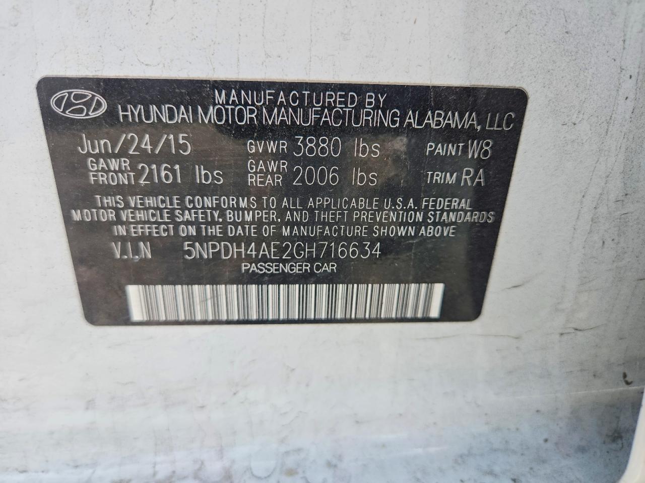 Hyundai ELANTRA Se