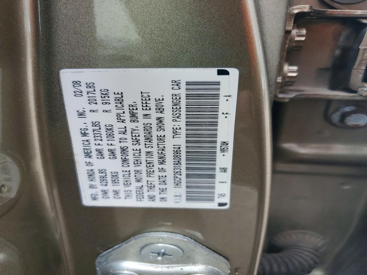 Honda Accord Lx