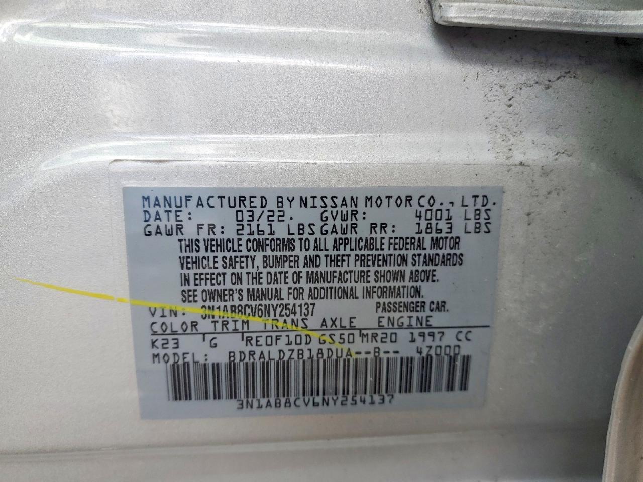 Nissan Sentra Sv