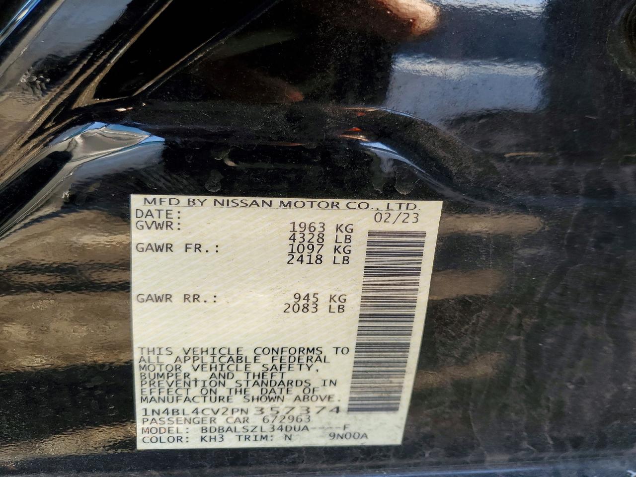 Nissan Altima 2.5 Sr