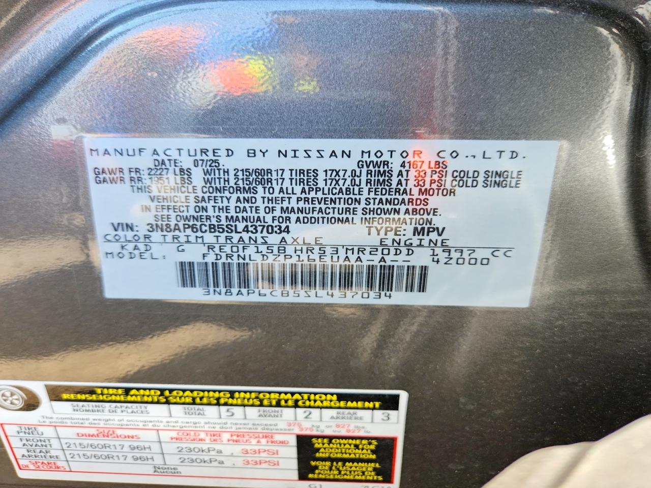 Nissan Kicks Sv