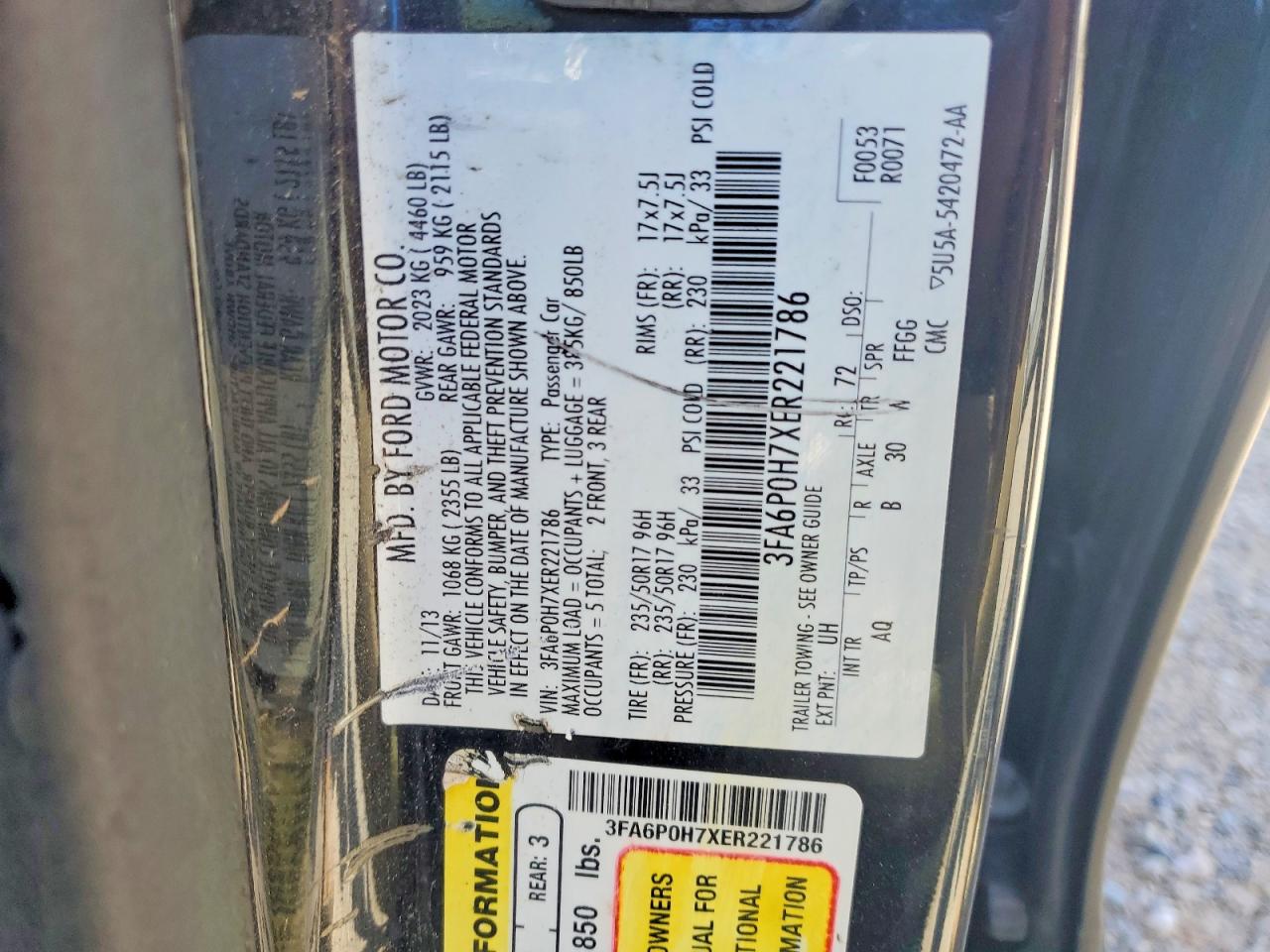 Ford Fusion Se