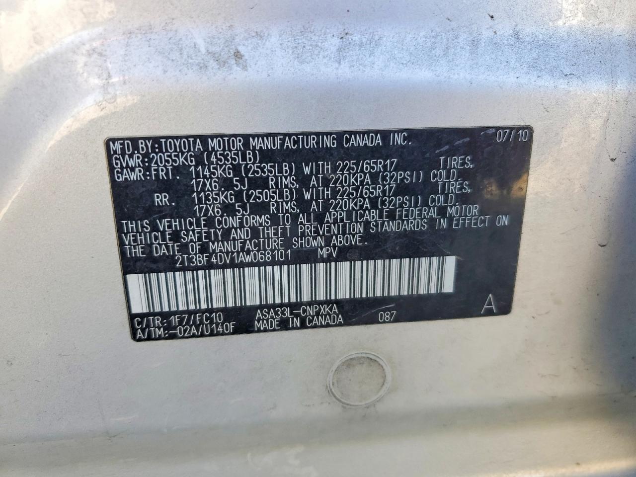Toyota RAV4 Base