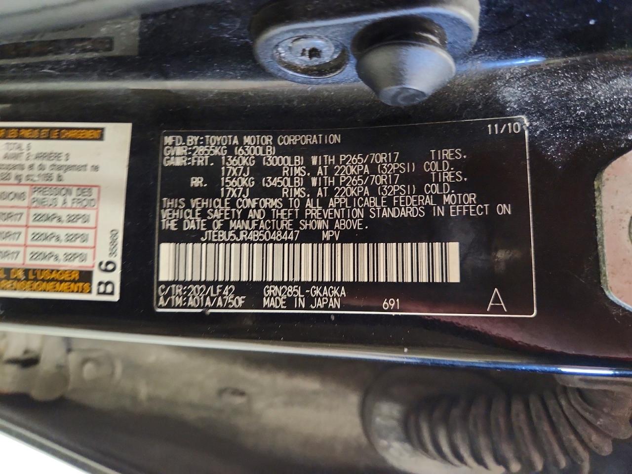 Toyota 4Runner Sr5