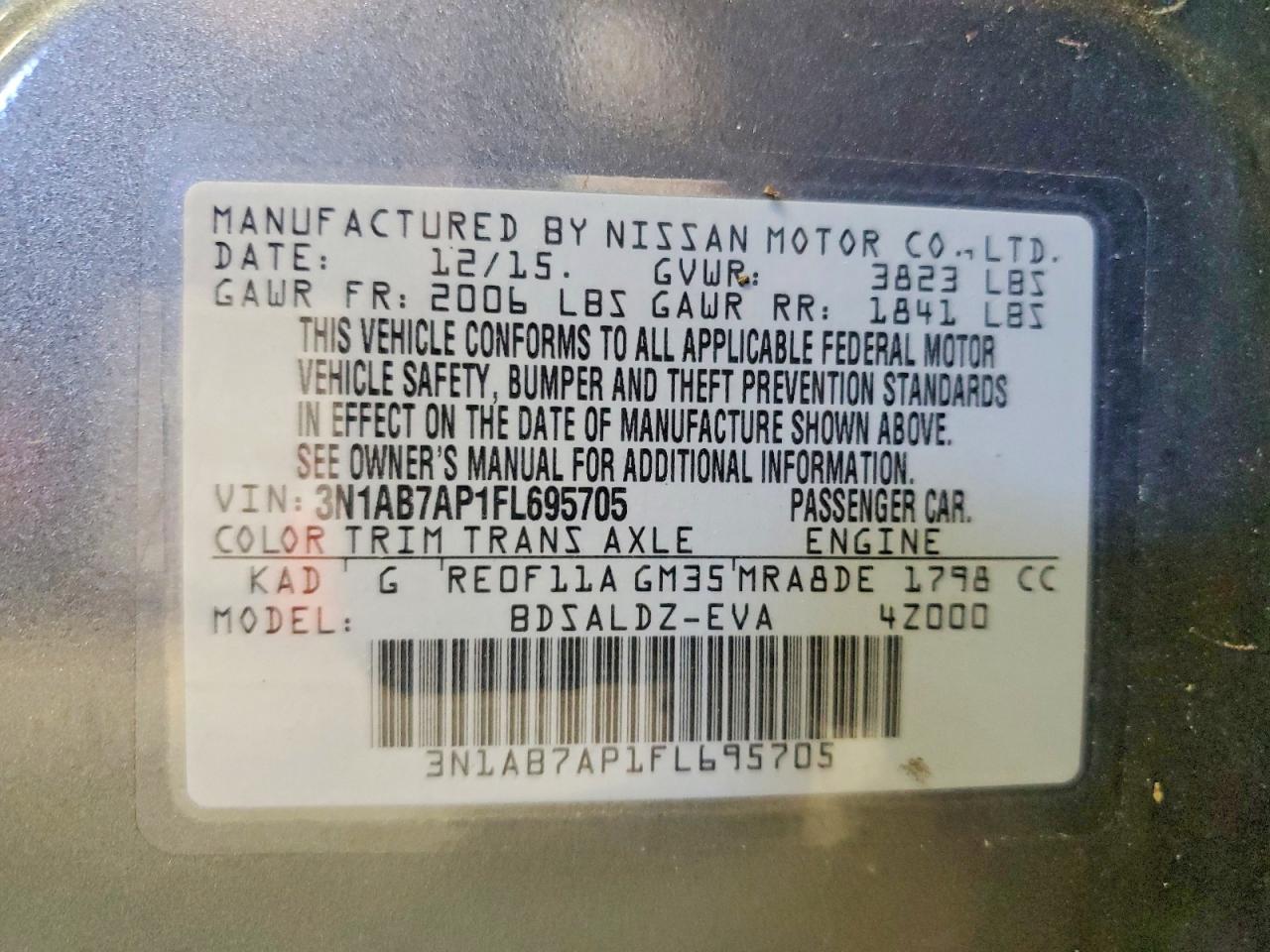 Nissan Sentra Sv