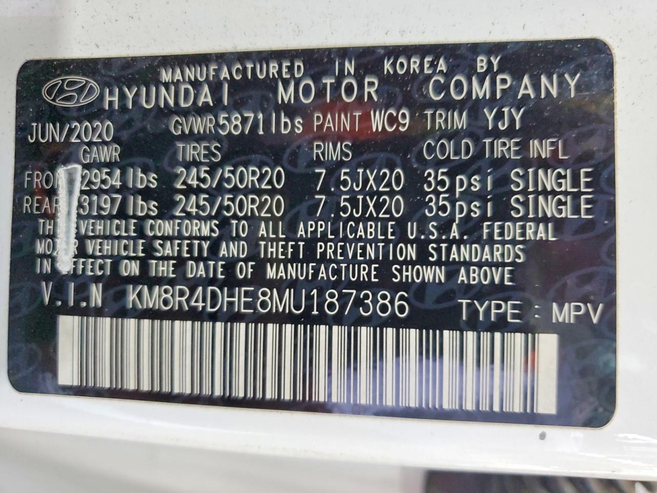 Hyundai PALISADE Sel