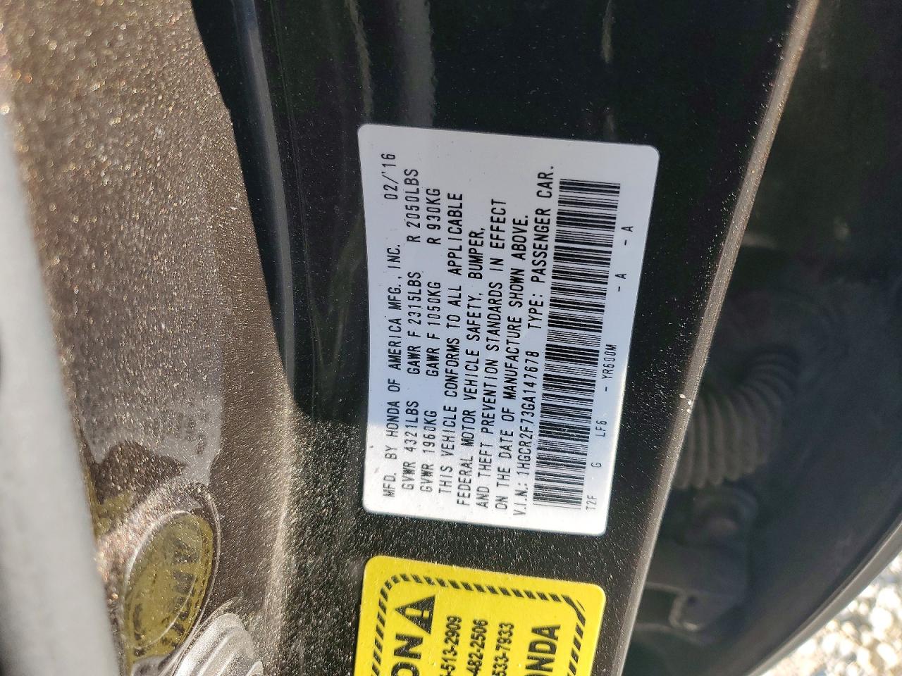 Honda Accord Ex