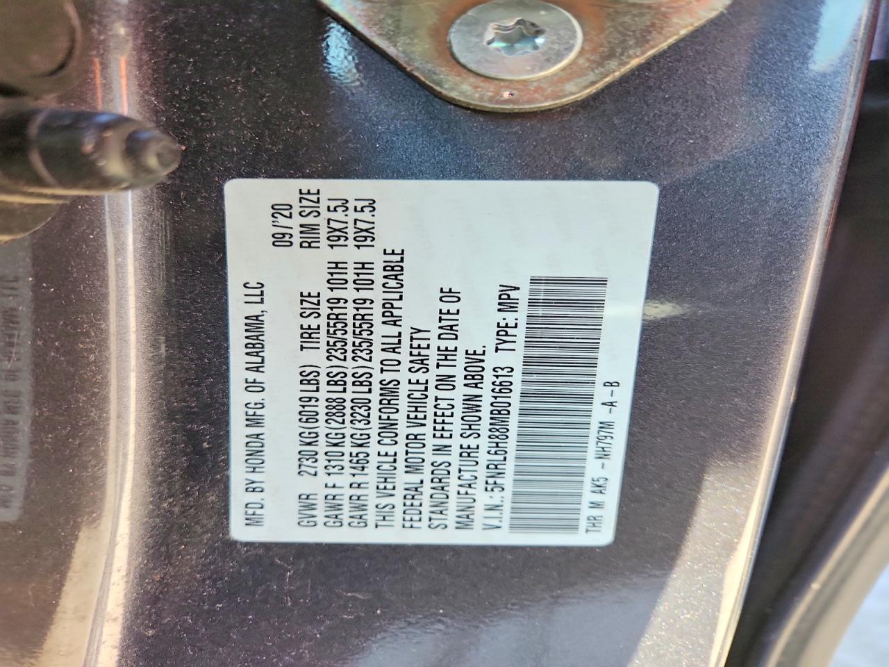 Honda Odyssey Touring