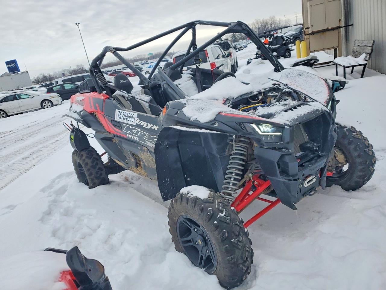 Salvage Kawasaki Krf 1000 Image