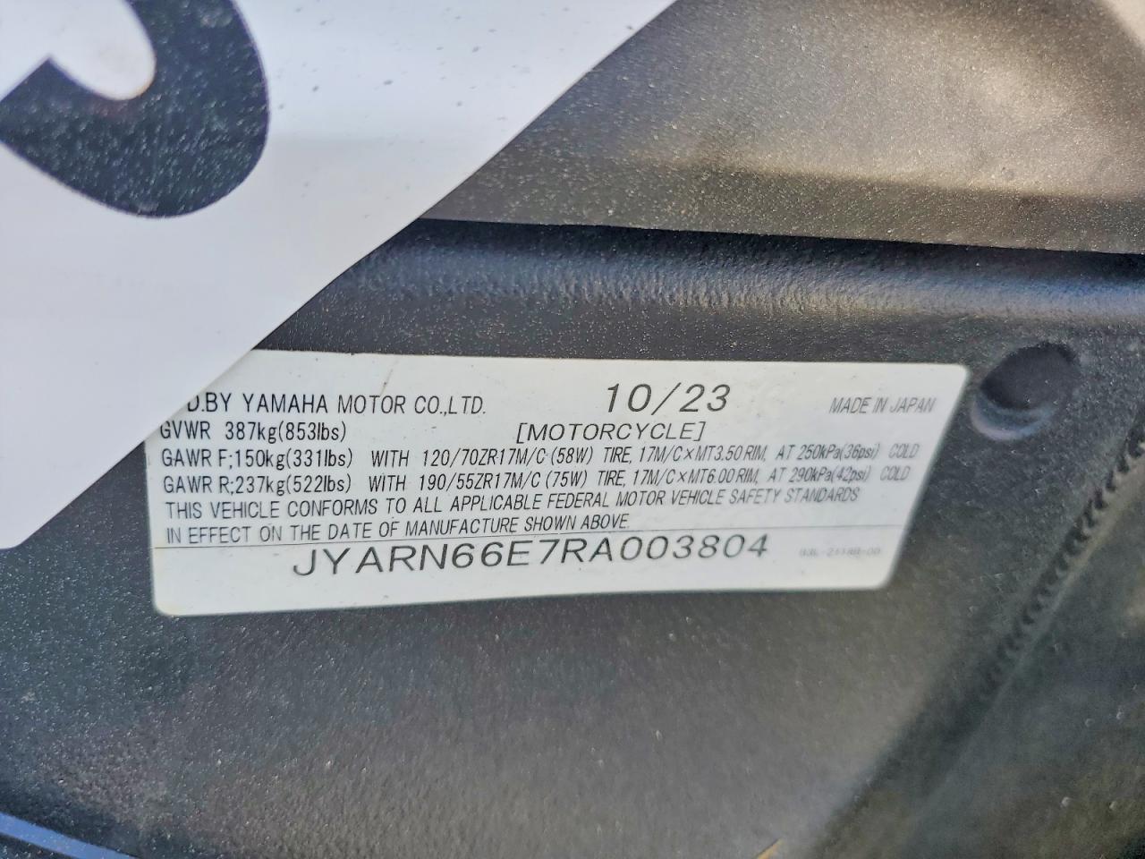 Yamaha Yzf1000