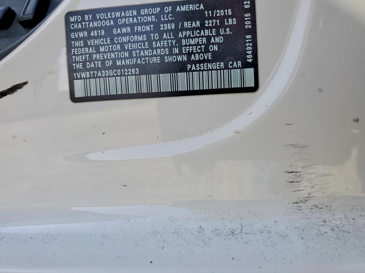 Volkswagen Passat Se