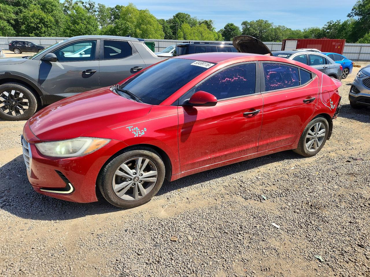 2017 Hyundai ELANTRA 5NPD84LF5HH******