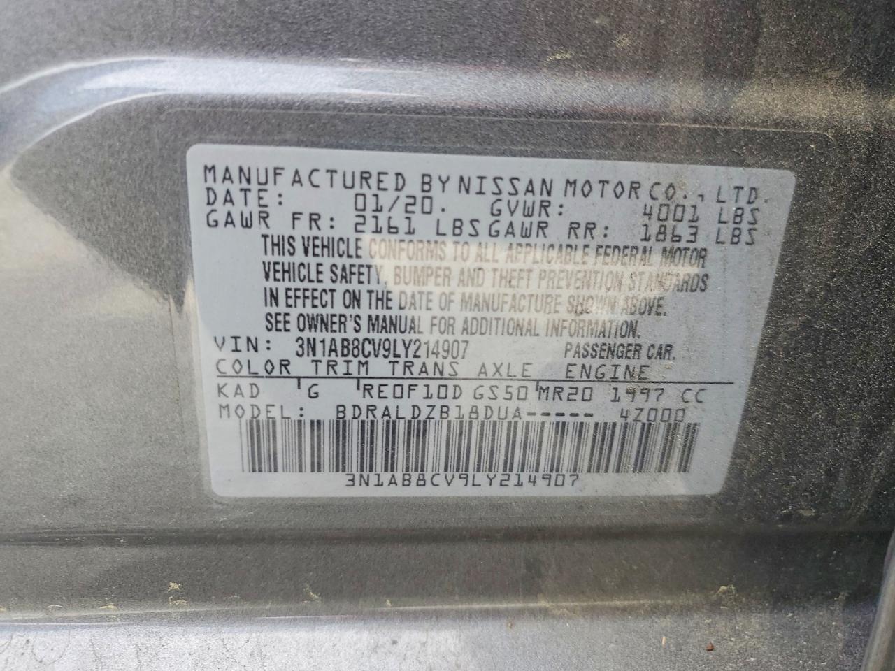 Nissan Sentra Sv