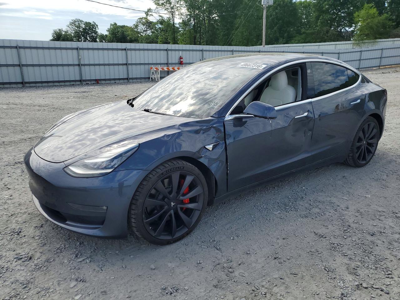 Salvage Tesla Model 3 Image