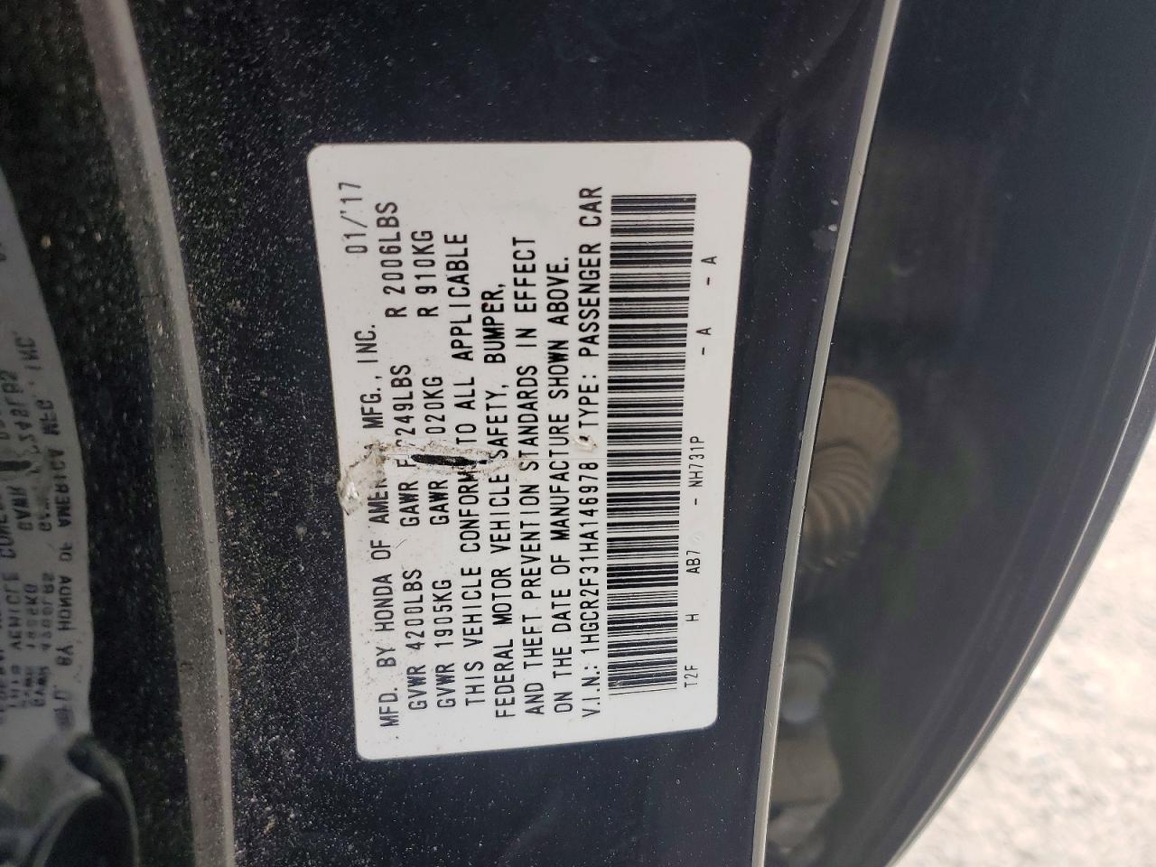 Honda Accord Lx