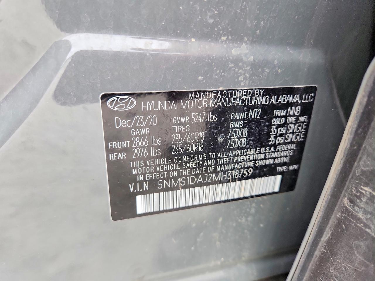 Hyundai SANTA FE Se