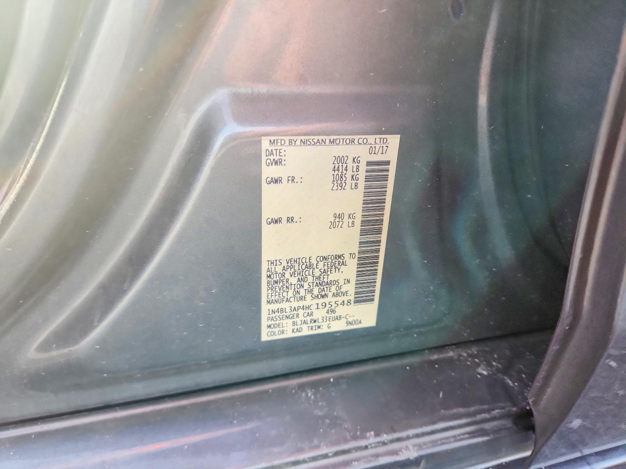 Nissan Altima 3.5 Sl
