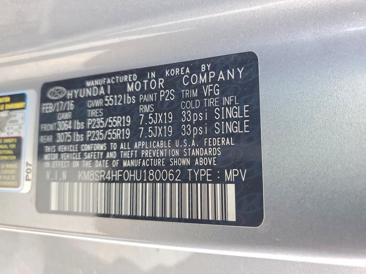 Hyundai SANTA FE Limited Ultimate