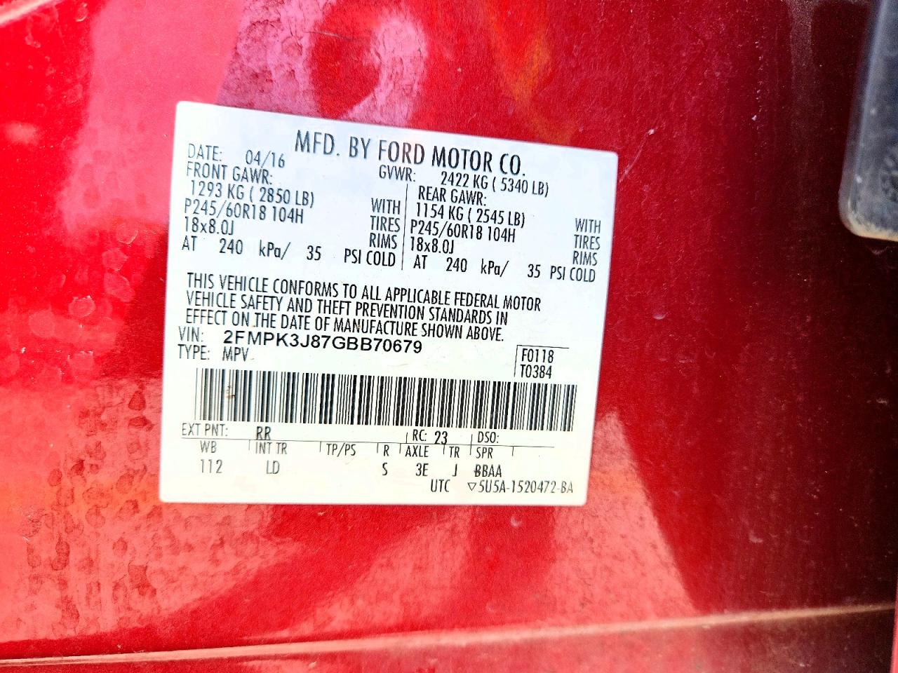 Ford Edge Sel