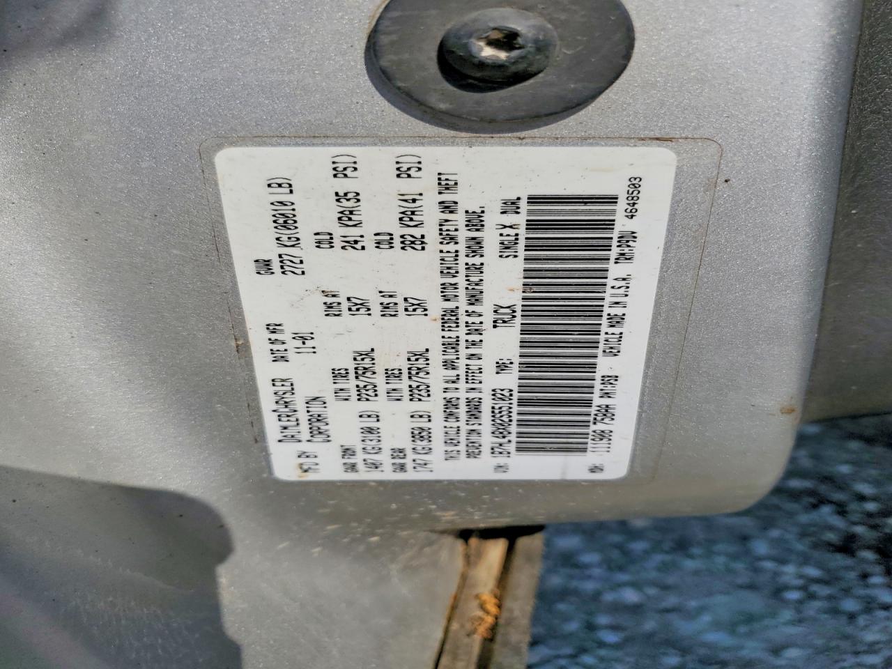 Dodge Dakota Quad Slt