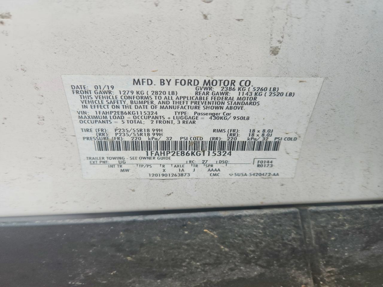 Ford Taurus Sel