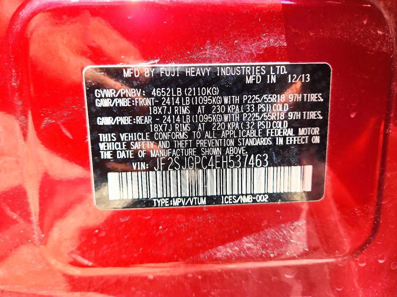 Subaru Forester 2.0xt Touring
