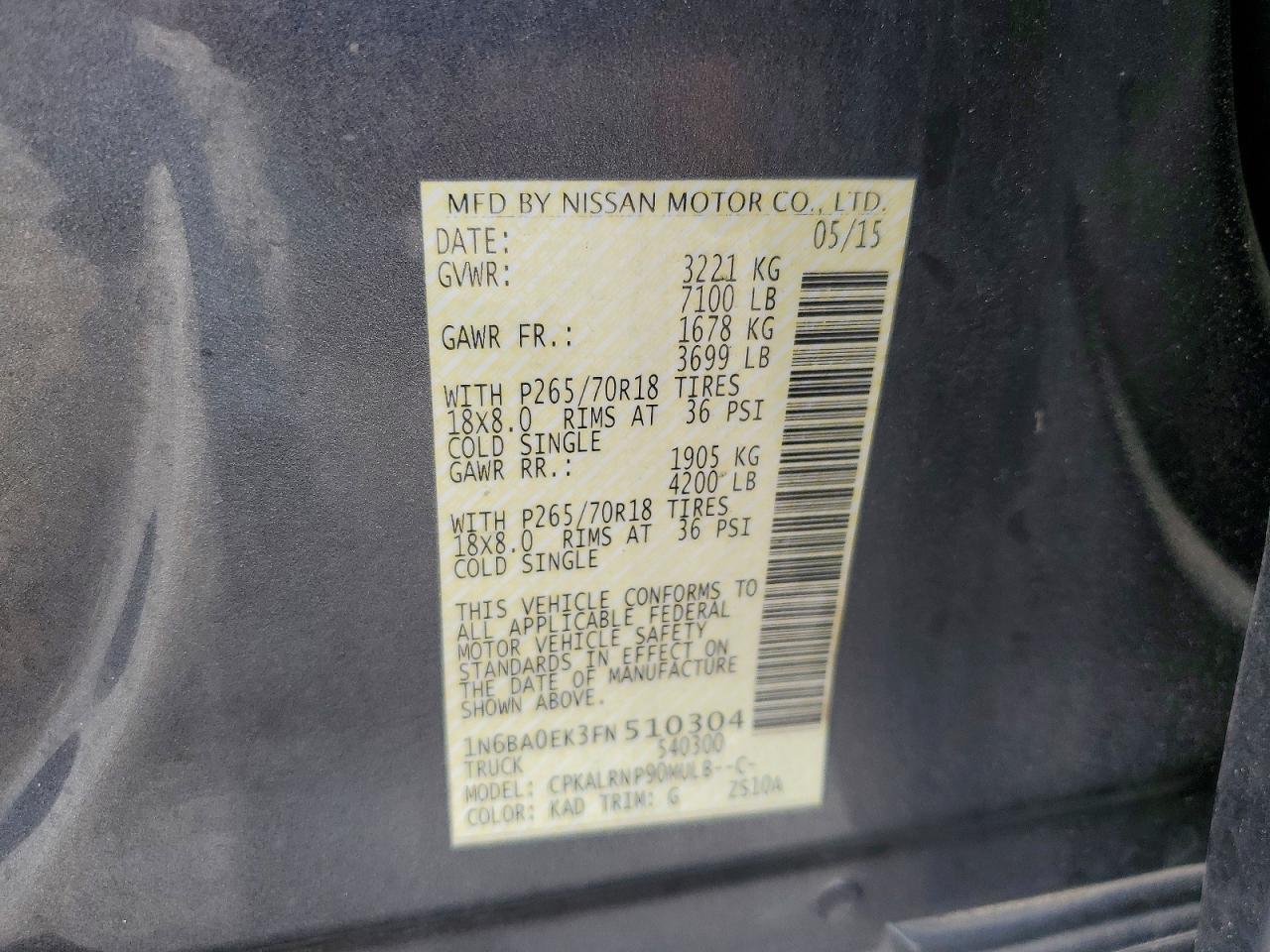 Nissan Titan S
