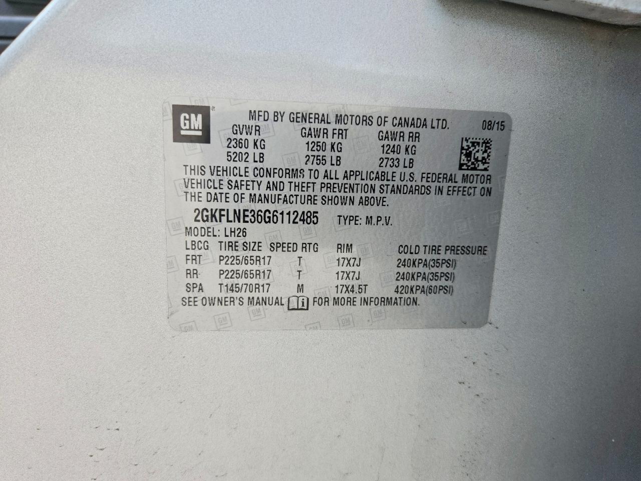 GMC Terrain Sle