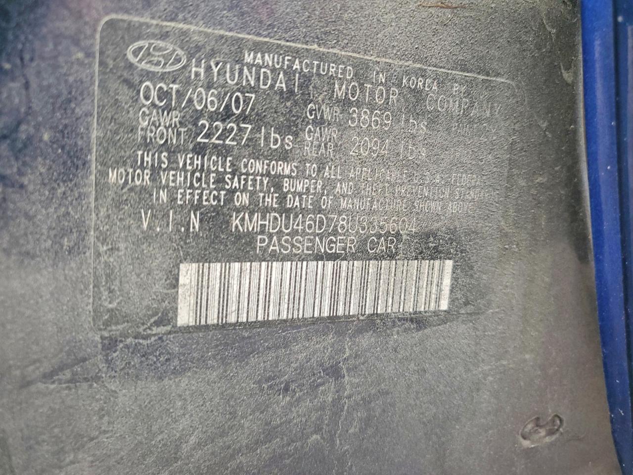Hyundai ELANTRA Gls