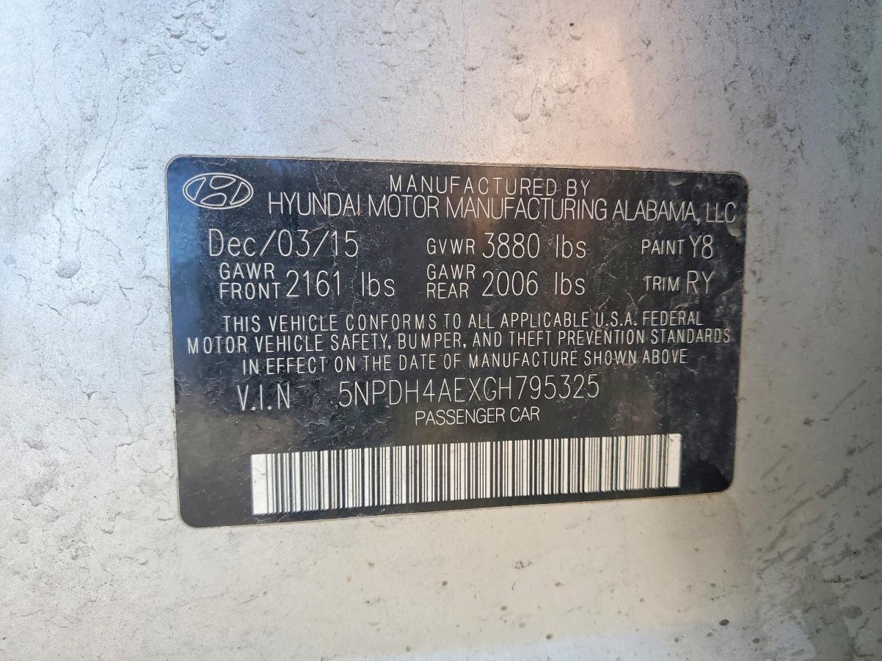 Hyundai ELANTRA Value Edition
