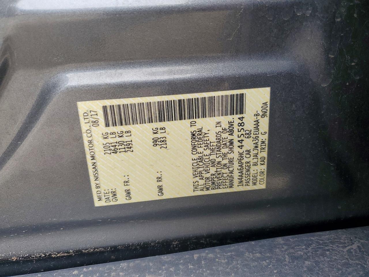 Nissan Maxima 3.5 Sv
