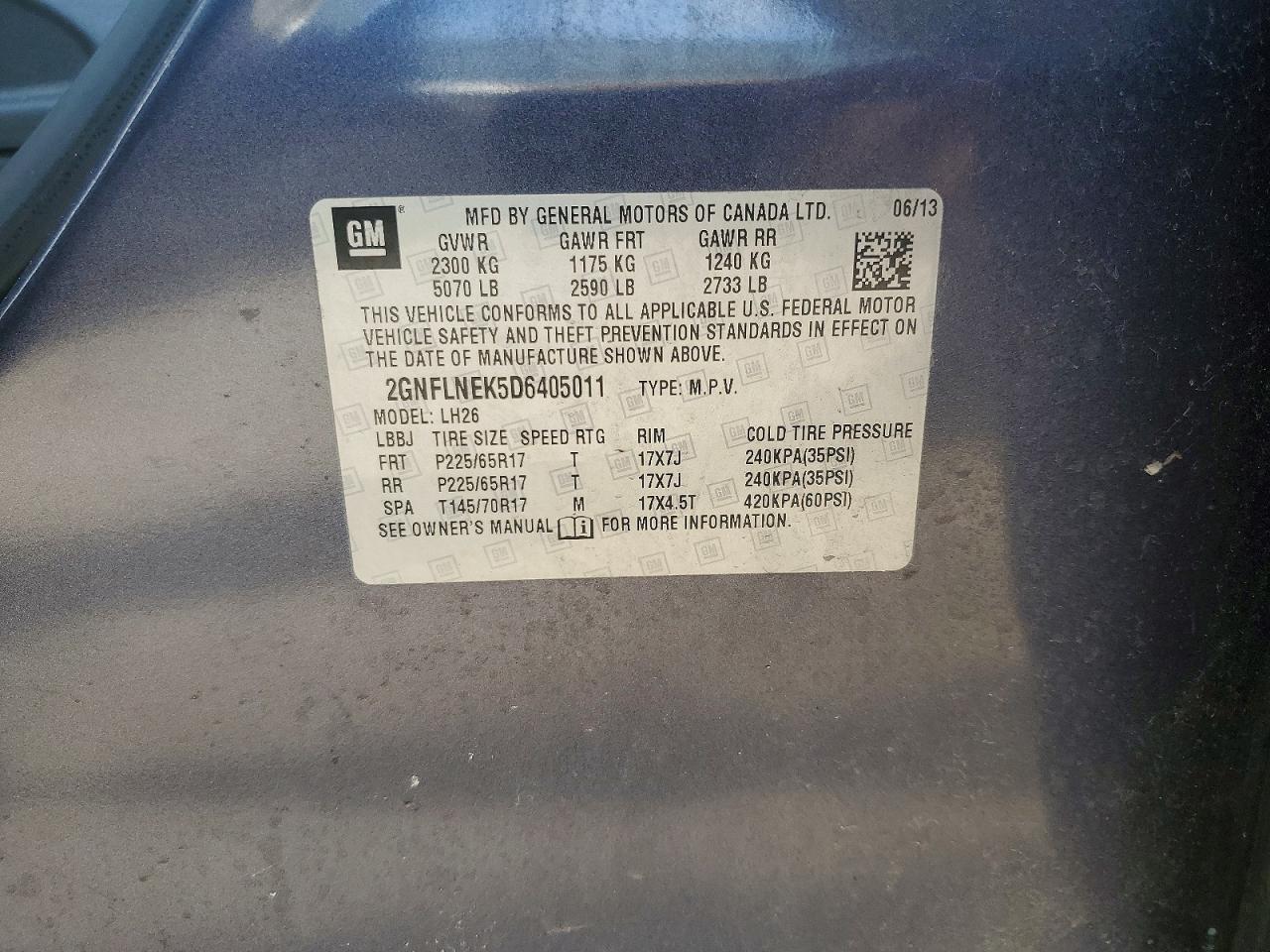 Chevrolet Equinox Lt