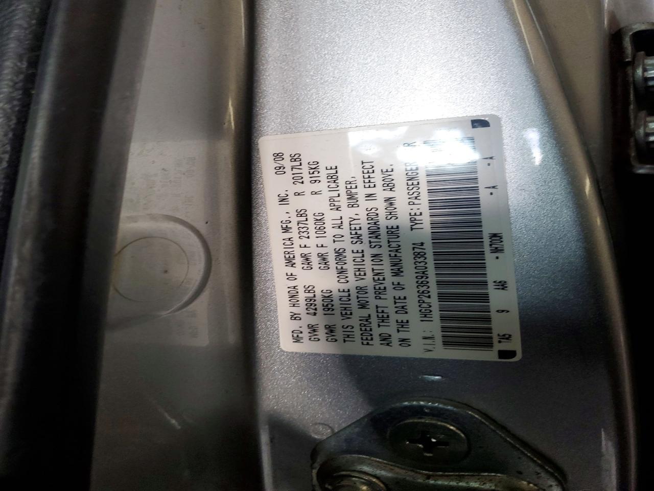 Honda Accord Lx