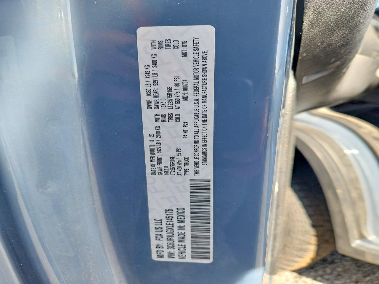 Ram Promaster 3500 High