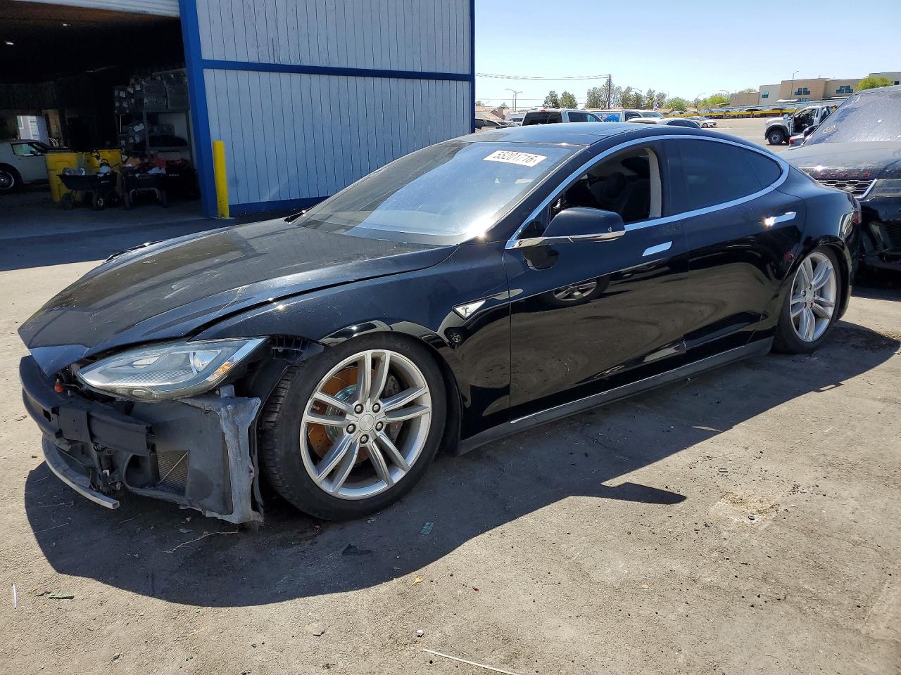 Salvage Tesla Model S Image