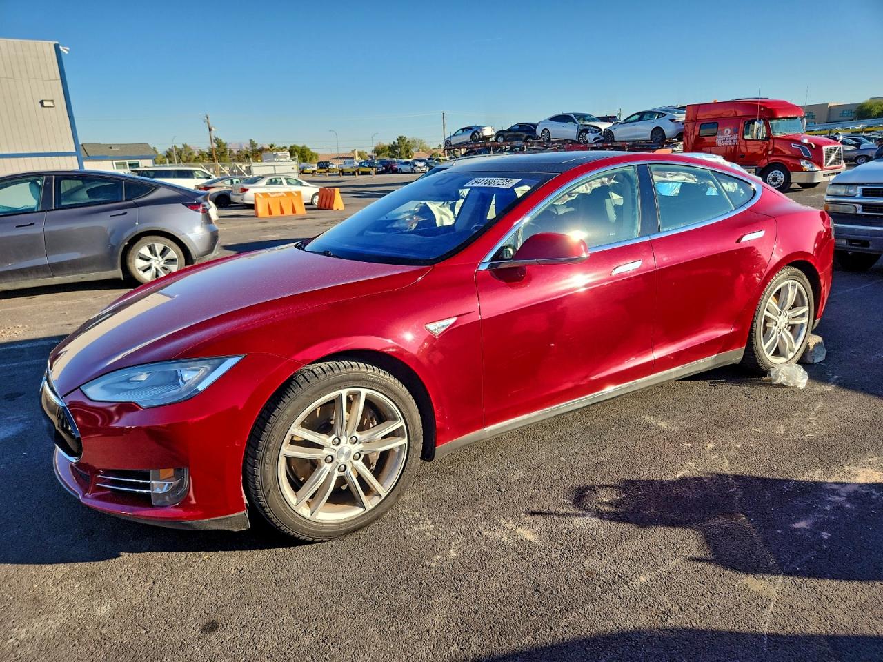 Salvage Tesla Model S Image
