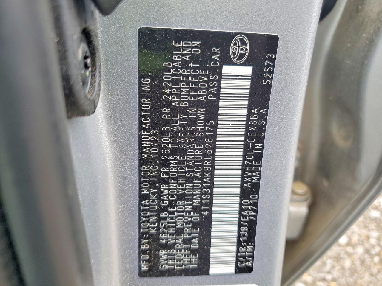Toyota Camry Se