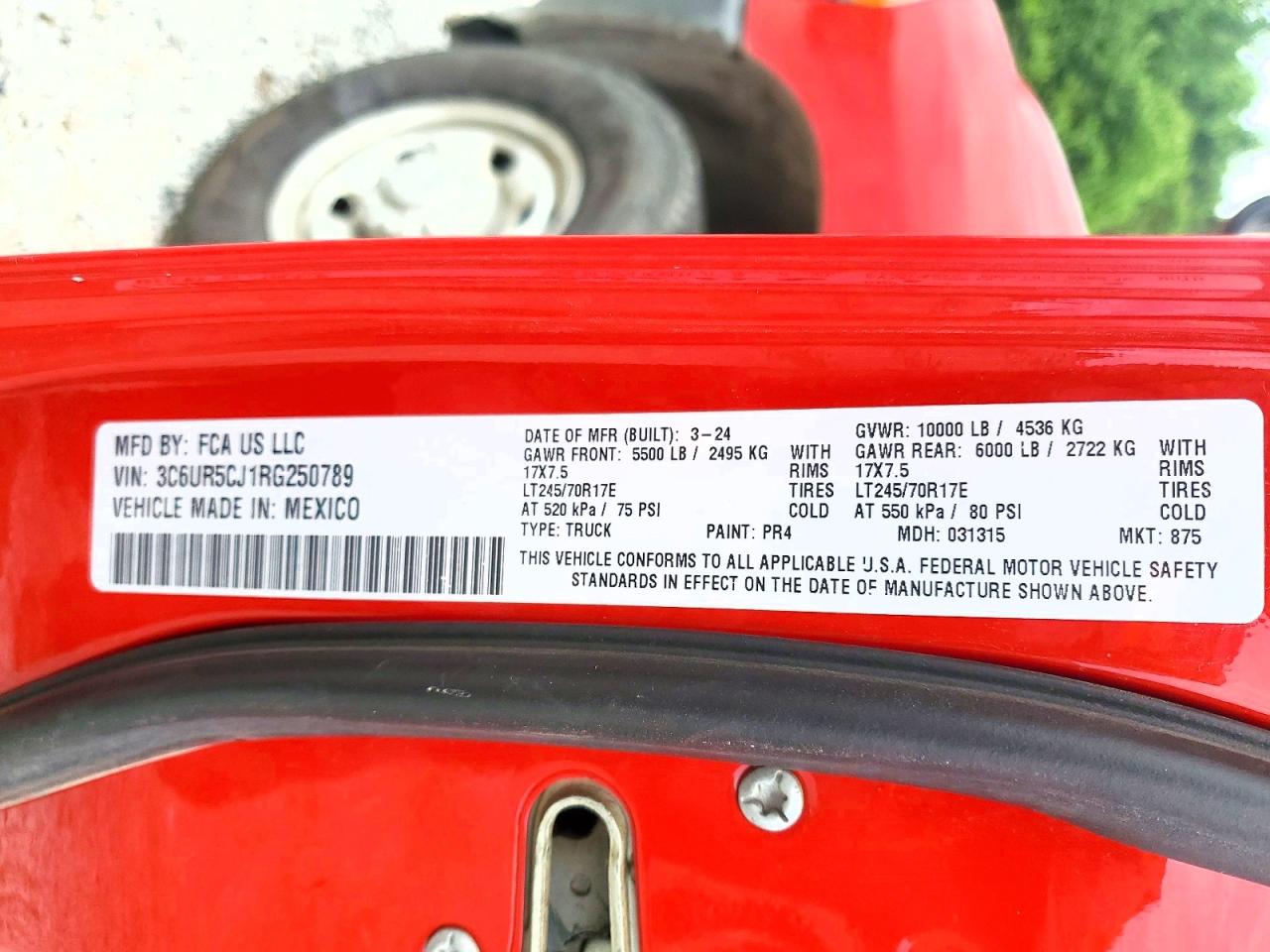 Ram 2500 Tradesman