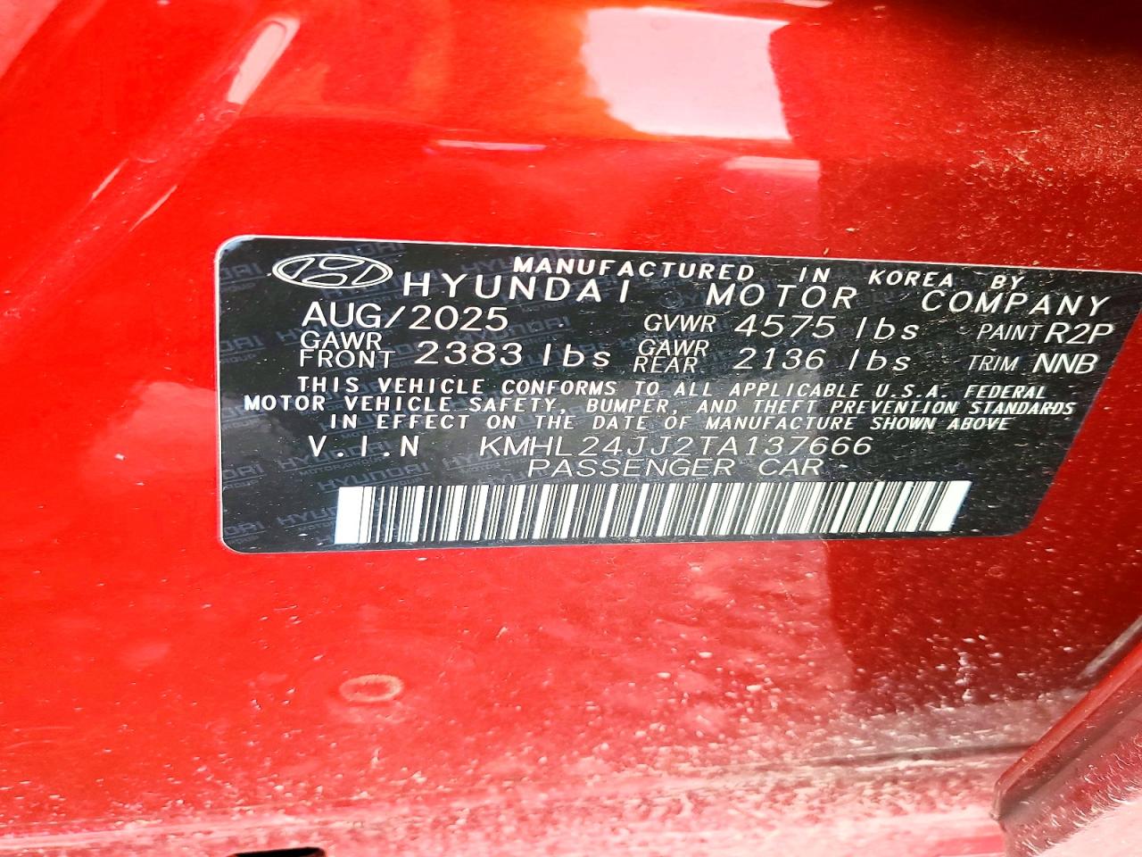 Hyundai SONATA Blue