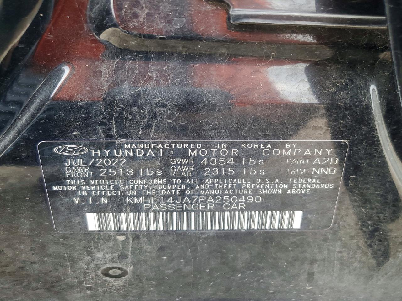 Hyundai SONATA Sel