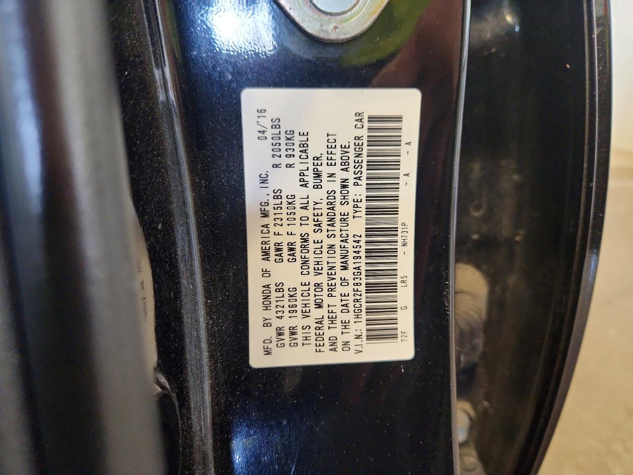 Honda Accord Exl